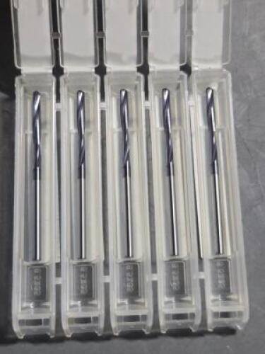 DESCRIPTION: (5) SOLID CARBIDE SML DRILL BITS BRAND MODEL M.A. FORD 20508900 SIZE: #43 RETAIL$: $83.00 QTY: 5