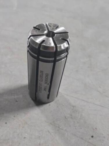 DESCRIPTION: (4) TAPER SHANK SINGLE ANGLE COLLET BRAND MODEL ERICKSON 50TG0172 SIZE: 11/32" RETAIL$: $125.20 QTY: 4