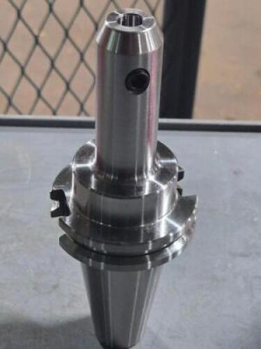 DESCRIPTION: (1) CAT 40 END MILL HOLDER BRAND MODEL ACCUPRO 775016 SIZE: 3/8" HOLE DIA RETAIL$: $68.69 QTY: 1