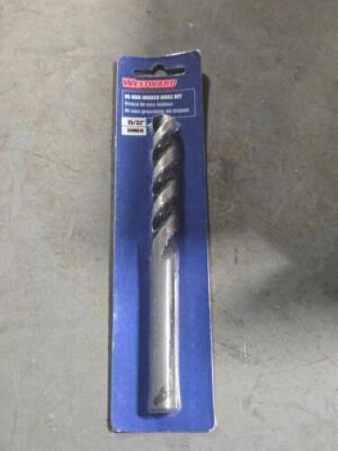 DESCRIPTION: (25) HSS JOBBER DRILL BITS BRAND MODEL WESTWARD 38MX14 SIZE: 15/32" RETAIL$: $561.08 QTY: 25