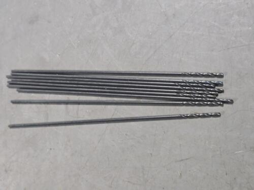 DESCRIPTION: (9) HSS AIRCRAFT EXTENTION DRILL BITS BRAND MODEL VC 010000058 SIZE: 5/64" DIA RETAIL$: $34.30 QTY: 9