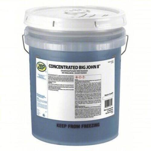 DESCRIPTION: (1) CONCENTRATED PORTABLE TOILET DEODERANT BRAND/MODEL: ZEP BIG JOHN II SIZE: 5 GAL RETAIL$: $1,328.57 QTY: 1