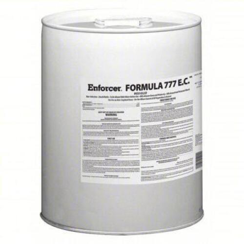 DESCRIPTION: (1) WEED KILLER LIQUID CONCENTRATE BRAND/MODEL: ENFORCER 136434 SIZE: 5 GAL RETAIL$: $592.90 QTY: 1