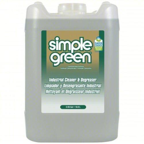 DESCRIPTION: (1) WATER BASED CLEANER DEGREASER CONCENTRATE BRAND/MODEL: SIMPLE GREEN 22C611 SIZE: 5 GAL RETAIL$: $108.86 QTY: 1