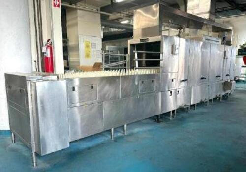 DESCRIPTION: 1998 LOW TEMP CONVEYOR GLASSWASHER BRAND/MODEL: CHAMPION UC-CW6-WS INFORMATION: 3 PHASE SIZE: 22' LOCATION: KITCHEN QTY: 1