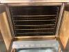 DESCRIPTION: DOUBLE-STACK CONVECTION GAS OVEN ON CASTERS BRAND/MODEL: BLODGETT LOCATION: KITCHEN QTY: 1 - 3