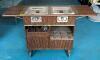 DESCRIPTION: TABLESIDE 2-BURNER GAS RANGE CART SIZE: 34" LOCATION: KITCHEN QTY: 1