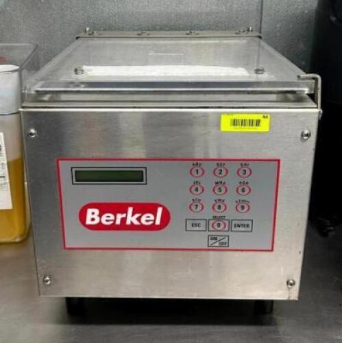 DESCRIPTION: CHAMBER VACUUM PACKAGING MACHINE BRAND/MODEL: BERKEL 250 SIZE: 12.5" SEAL BAR LOCATION: KITCHEN QTY: 1