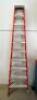 10' FIBERGLASS HEAVY DUTY STEP LADDER