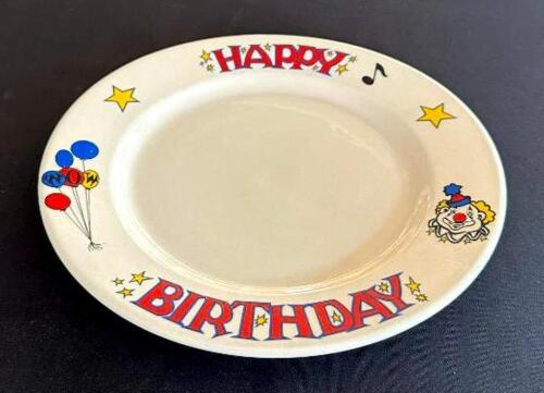 DESCRIPTION: (21) 10" HAPPY BIRHTDAY CHINA PLATES LOCATION: 6TH FLOOR QTY: 21