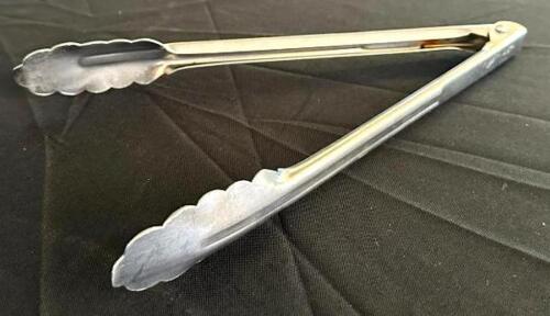 DESCRIPTION: (6) 12" STAINLESS TONGS LOCATION: 6TH FLOOR QTY: 6