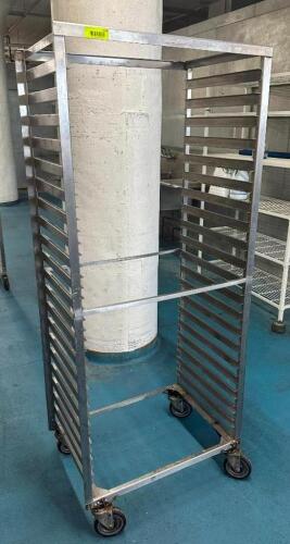 DESCRIPTION: FULL SIZE PAN RACK LOCATION: KITCHEN QTY: 1