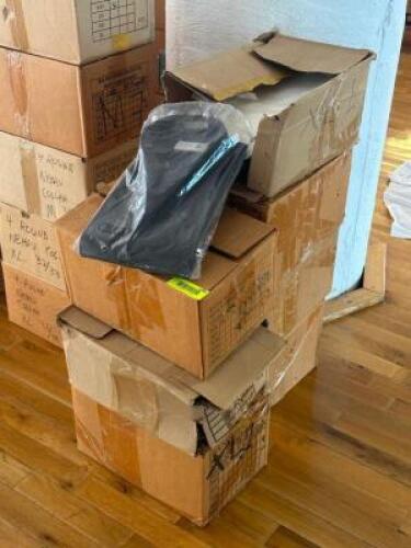 DESCRIPTION: (4) - CASES OF NEW DRESS SHIRTS BRAND / MODEL: SIMCO OR CAPLIN ADDITIONAL INFORMATION: NEW CONDITION. CASES CONTAIN 4 OR 5 SHIRTS. APPROX