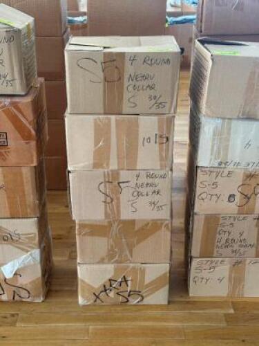 DESCRIPTION: (4) - CASES OF NEW DRESS SHIRTS BRAND / MODEL: SIMCO OR CAPLIN ADDITIONAL INFORMATION: NEW CONDITION. CASES CONTAIN 4 OR 5 SHIRTS. APPROX