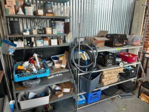 DESCRIPTION CONTENT OF TOOL ROOM.,, ADDITIONAL INFORMATION ASSORTED HARDWARE, PARTS, AND TOOLS THIS LOT IS: ONE MONEY LOCATION FLOOR 8 QTY 1