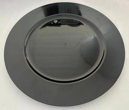 DESCRIPTION (48) 13" BLACK PLASTIC CHARGER BRAND / MODEL: CELEBRATE IT THIS LOT IS: SOLD BY THE PIECE SIZE 13" LOCATION FLOOR 7 QTY 48