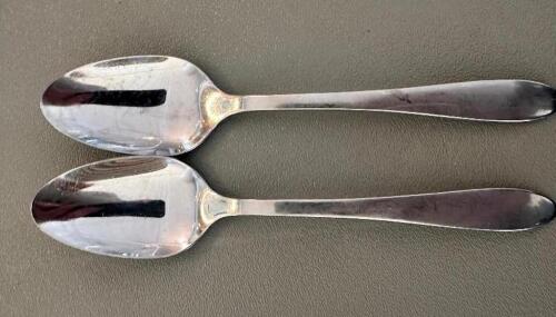 DESCRIPTION (180) STAINLESS SPOONS ADDITIONAL INFORMATION RACK INCLUDED THIS LOT IS: SOLD BY THE PIECE LOCATION FLOOR 7 QTY 180