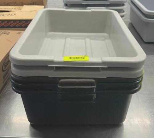 DESCRIPTION: (5) BUS TUBS LOCATION: KITCHEN QTY: 5