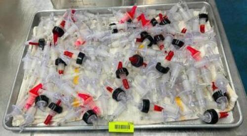 DESCRIPTION: ASSORTED BOTTLE TOPPERS AS SHOWN LOCATION: KITCHEN QTY: 1