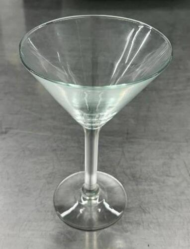 DESCRIPTION: (12) MARTINI GLASSES LOCATION: KITCHEN QTY: 12