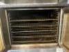 DESCRIPTION: DOUBLE-STACK CONVECTION GAS OVEN ON CASTERS BRAND/MODEL: SOUTHBEND LOCATION: KITCHEN QTY: 1 - 2