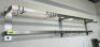 DESCRIPTION: 8' WALL MOUNTED STAINLESS STEEL POT RACK LOCATION: KITCHEN QTY: 1