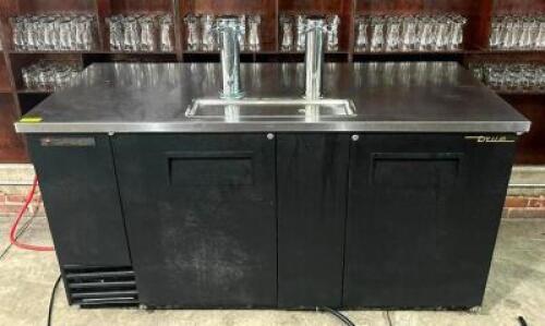 DESCRIPTION: 69" KEGERATOR BEER DISPENSER BRAND/MODEL: TRUE TDD-3 LOCATION: 7TH FLOOR QTY: 1