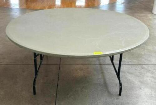 DESCRIPTION: 66" FOLDING BANQUET TABLE BRAND/MODEL: MITY-LITE LOCATION: 7TH FLOOR QTY: 1
