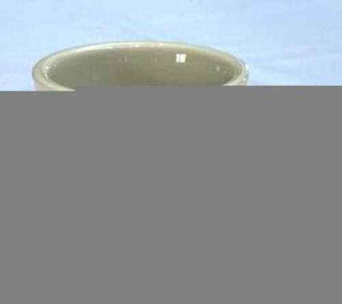DESCRIPTION: (32) COFFEE CUPS WITH (2) GLASS RACKS LOCATION: 6TH FLOOR QTY: 32