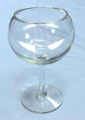 DESCRIPTION: (21) CHAMPAGNE GLASSES LOCATION: 1ST FLOOR QTY: 21