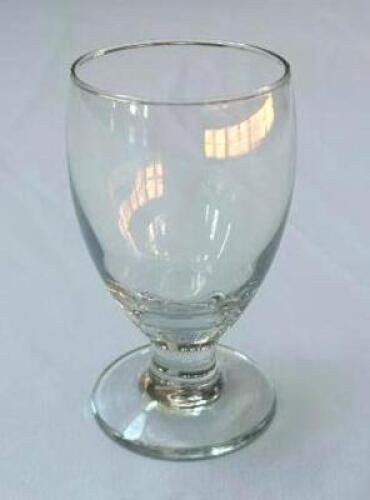 DESCRIPTION: (24) GOBLET GLASSES LOCATION: 1ST FLOOR QTY: 24