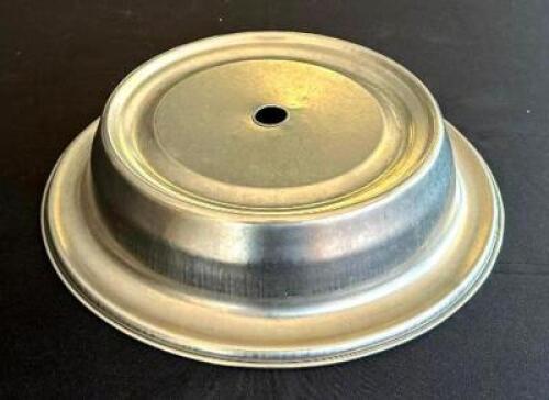 DESCRIPTION: (36) 11" STAINLESS PLATE COVERS LOCATION: 6TH FLOOR QTY: 36