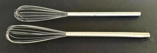 DESCRIPTION: (2) 36" STAINLESS WHISKS LOCATION: 6TH FLOOR QTY: 2