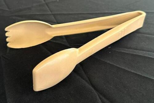 DESCRIPTION: (3) 10" PLASTIC TONGS LOCATION: 6TH FLOOR QTY: 3
