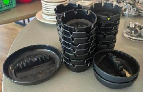 DESCRIPTION: ASSORTED PLASTIC ASH TRAYS AS SHOWN LOCATION: 7TH FLOOR QTY: 1