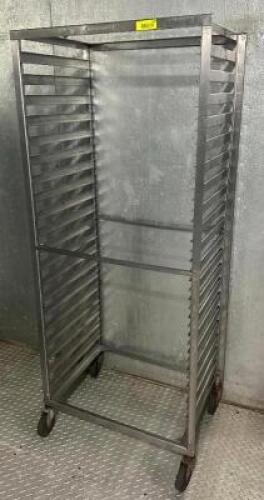 DESCRIPTION: FULL SIZE PAN RACK LOCATION: KITCHEN QTY: 1