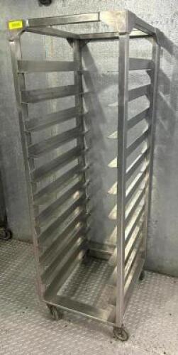 DESCRIPTION: FULL SIZE PAN RACK LOCATION: KITCHEN QTY: 1