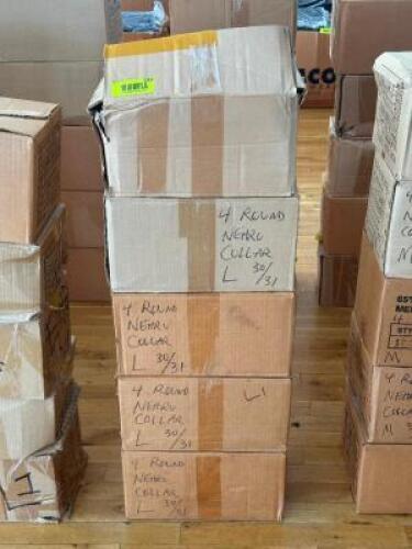 DESCRIPTION: (4) - CASES OF NEW DRESS SHIRTS BRAND / MODEL: SIMCO OR CAPLIN ADDITIONAL INFORMATION: NEW CONDITION. CASES CONTAIN 4 OR 5 SHIRTS. APPROX