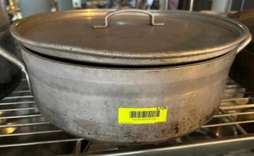 DESCRIPTION 20" ALUMINUM STOCK POT W/ LID LOCATION SECOND BUILDING QTY 1