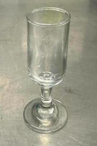 DESCRIPTION: (36) CORDIAL GLASSES LOCATION: KITCHEN QTY: 36