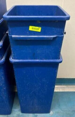 DESCRIPTION: (3) RECYCLING BINS LOCATION: KITCHEN QTY: 3