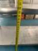 DESCRIPTION: 6' STAINLESS STEEL TABLE WITH UNDERSHELF ON CASTERS SIZE: 72"X30"X36" LOCATION: KITCHEN QTY: 1 - 4