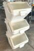DESCRIPTION: (3) STACKABLE SHELF INGREDIENTS BINS BRAND/MODEL: RUBBERMAID LOCATION: 1ST FLOOR QTY: 3