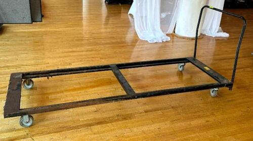 DESCRIPTION: 8' TABLE CART SIZE: 96"X30" LOCATION: 7TH FLOOR QTY: 1