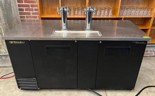 DESCRIPTION: 69" KEGERATOR BEER DISPENSER BRAND/MODEL: TRUE TDD-3 LOCATION: 6TH FLOOR QTY: 1