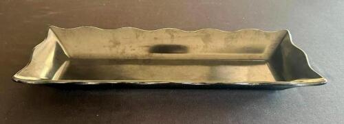 DESCRIPTION: (4) BLACK MELAMINE TRAYS SIZE: 17"X7" LOCATION: 6TH FLOOR QTY: 4