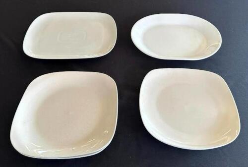 DESCRIPTION: (5) ASSORTED CHINA PLATES SIZE: SEE PHOTOS LOCATION: 6TH FLOOR QTY: 5