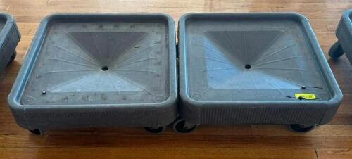 DESCRIPTION: (2) DISH RACK CADDIES LOCATION: 7TH FLOOR QTY: 2
