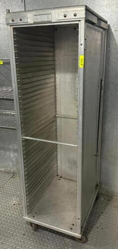DESCRIPTION: FULL SIZE ENCLOSED PAN RACK LOCATION: KITCHEN QTY: 1