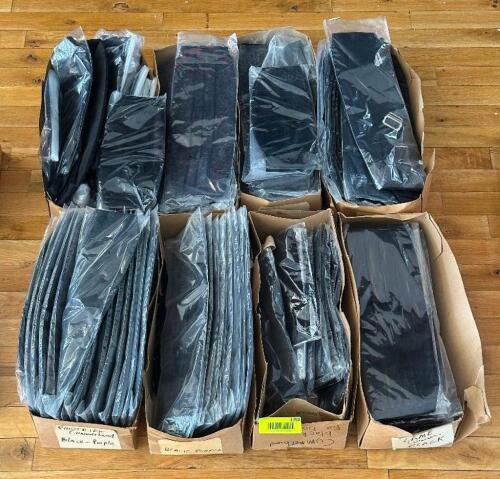 DESCRIPTION: LARGE GROUP OF ASSORTED CUMMERBUNDS ADDITIONAL INFORMATION: NEW CONDITION. SIZE: ASSORTED THIS LOT IS: ONE MONEY QTY: 1